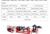 Mesin Las Pipa Hdpe 200 – 63 MM A4 | SHD Hydraulic