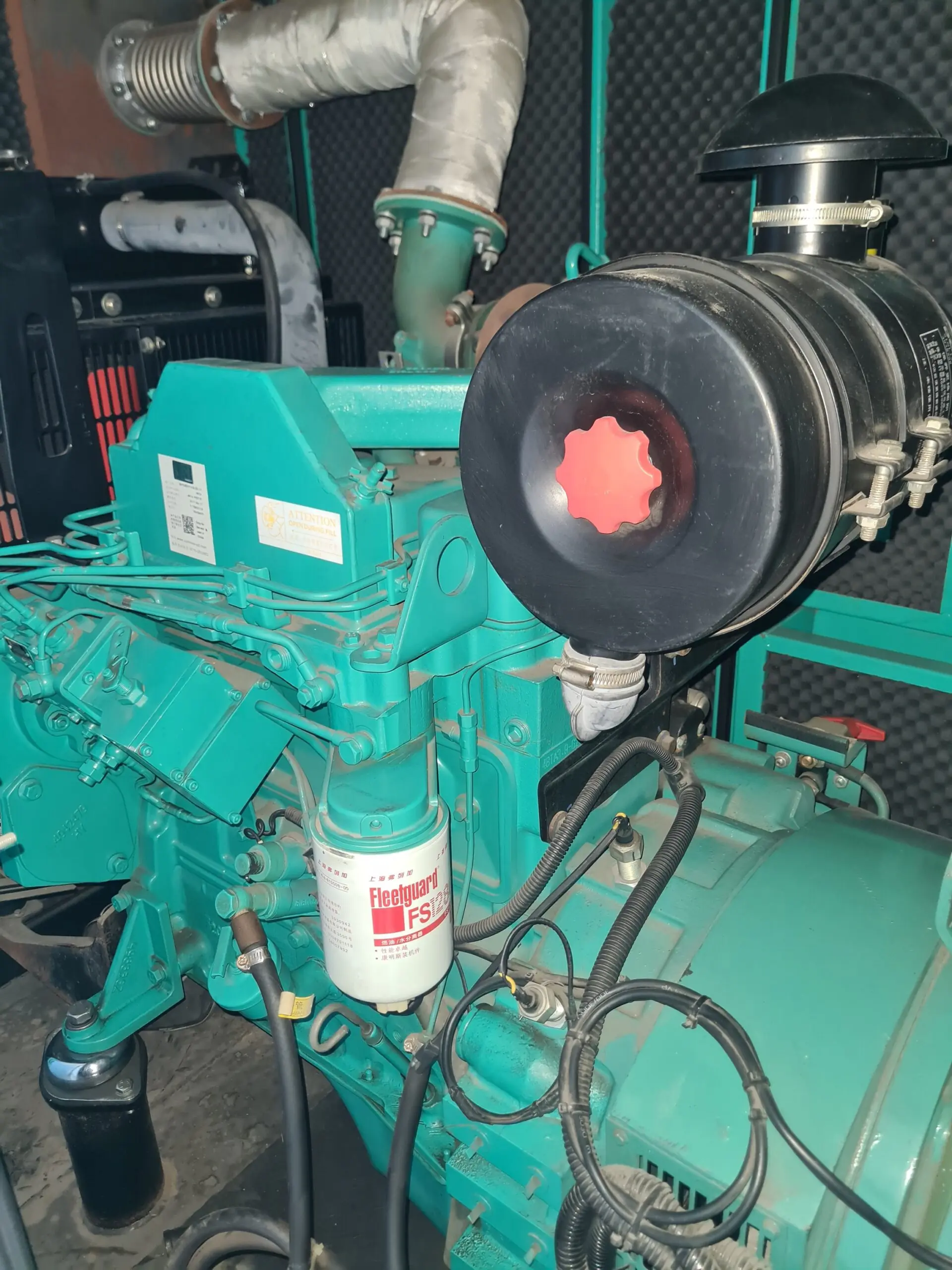 Genset 60 kVA Cummins Silent Baru Garansi