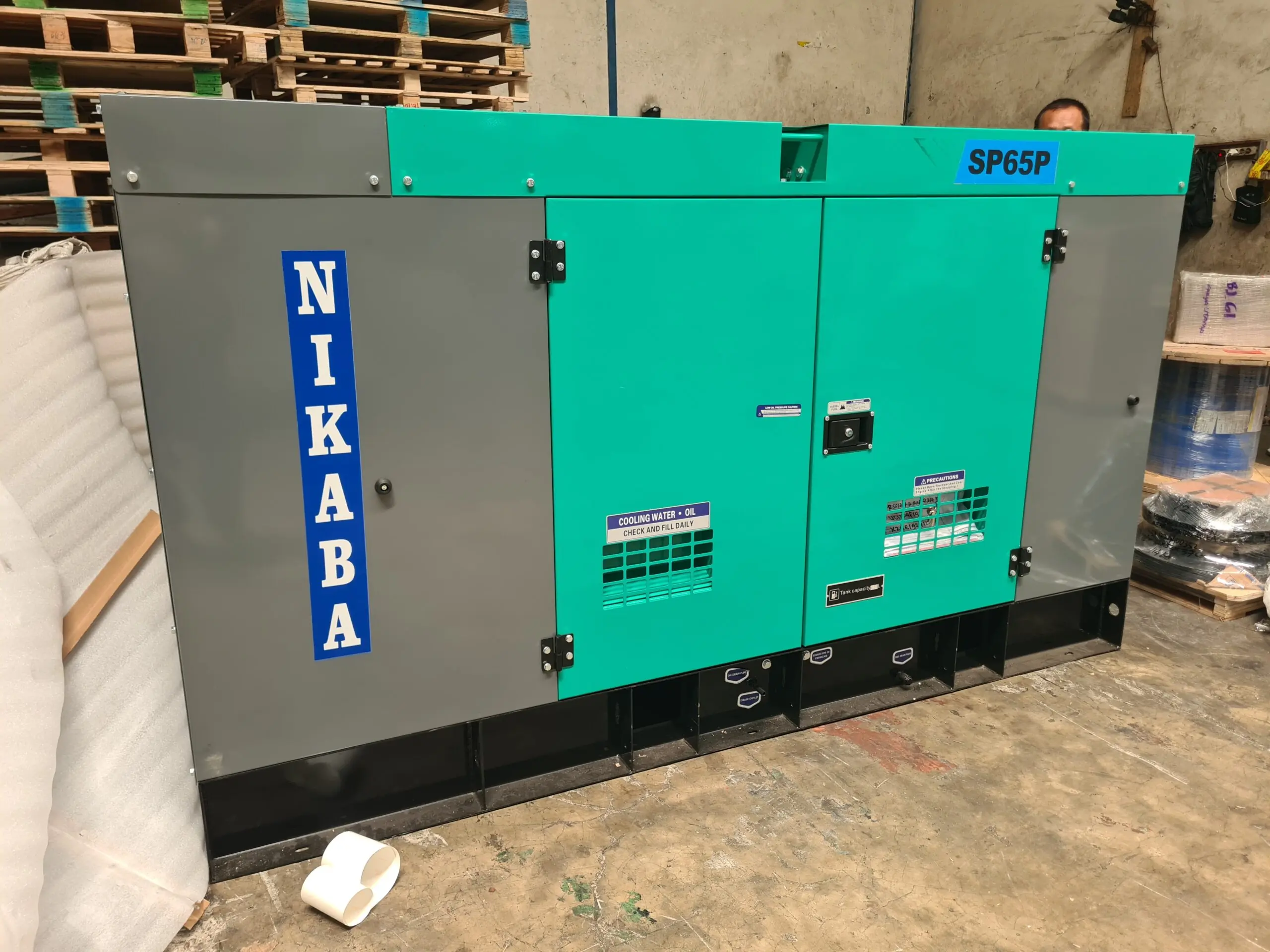 Genset 60 kVA Perkins Stamford Silent Baru