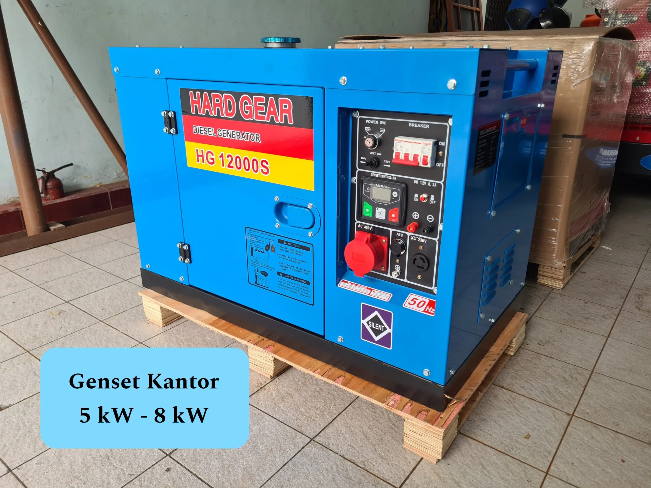 Genset 8000 Watt Silent Diesel Solar