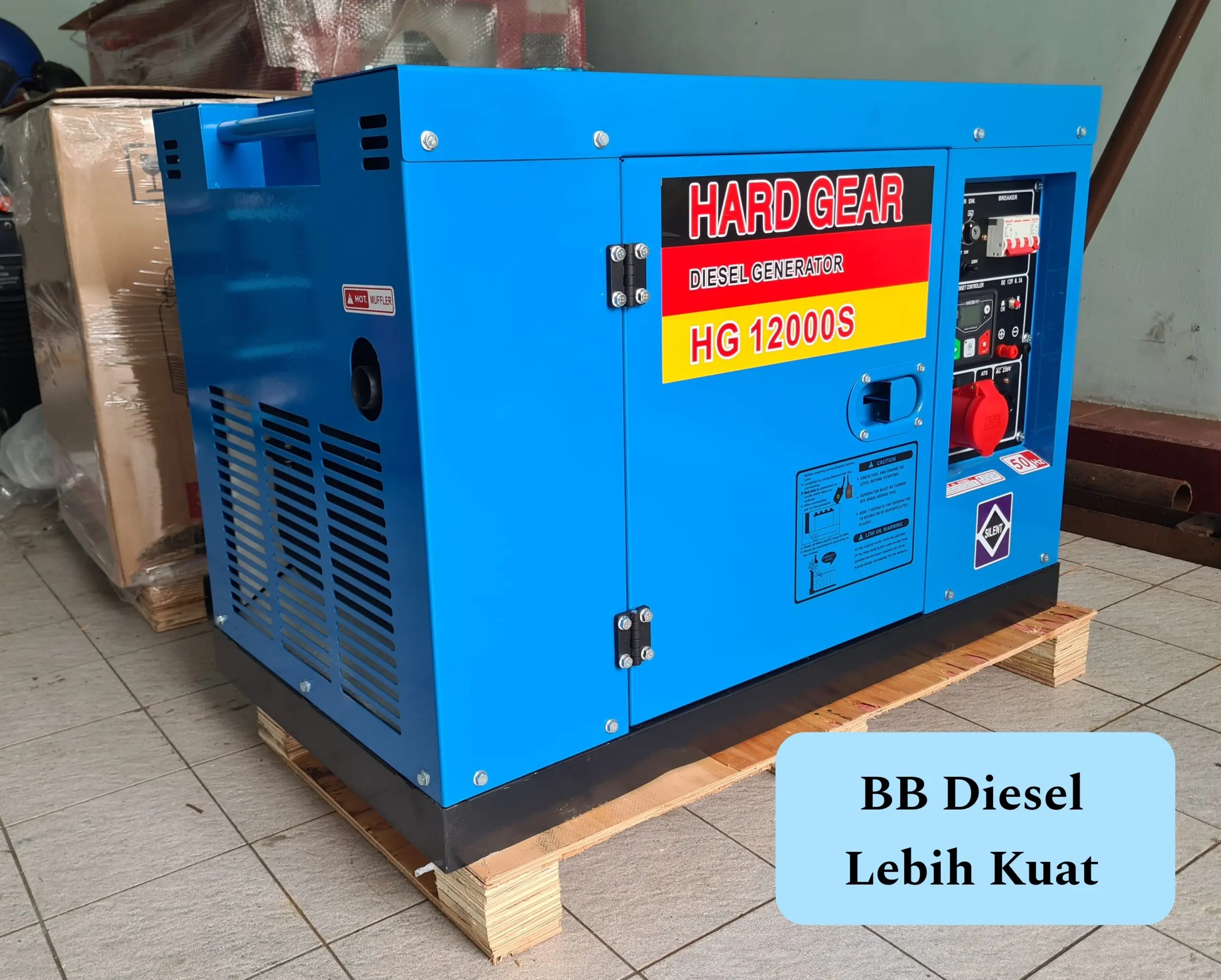 Genset 8000 Watt Silent Diesel Solar