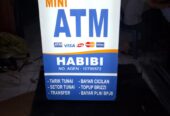 Neonbox full akrilik 150 x 70