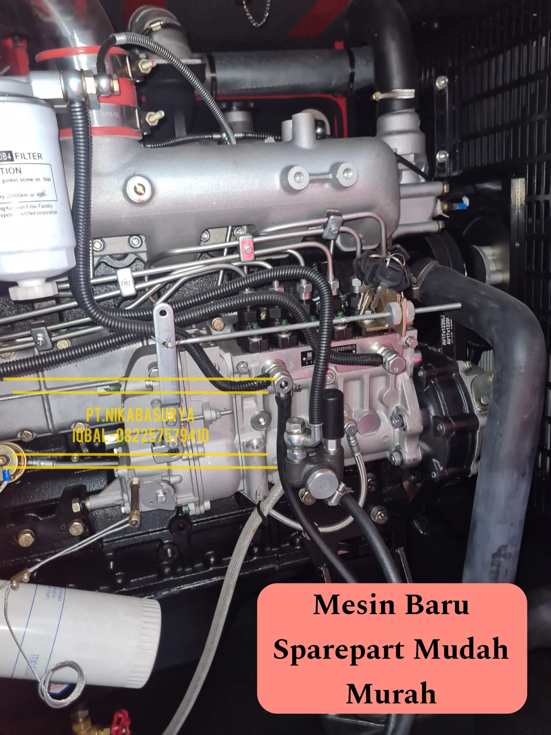Genset 100 kVA Isuzu model Silent Baru