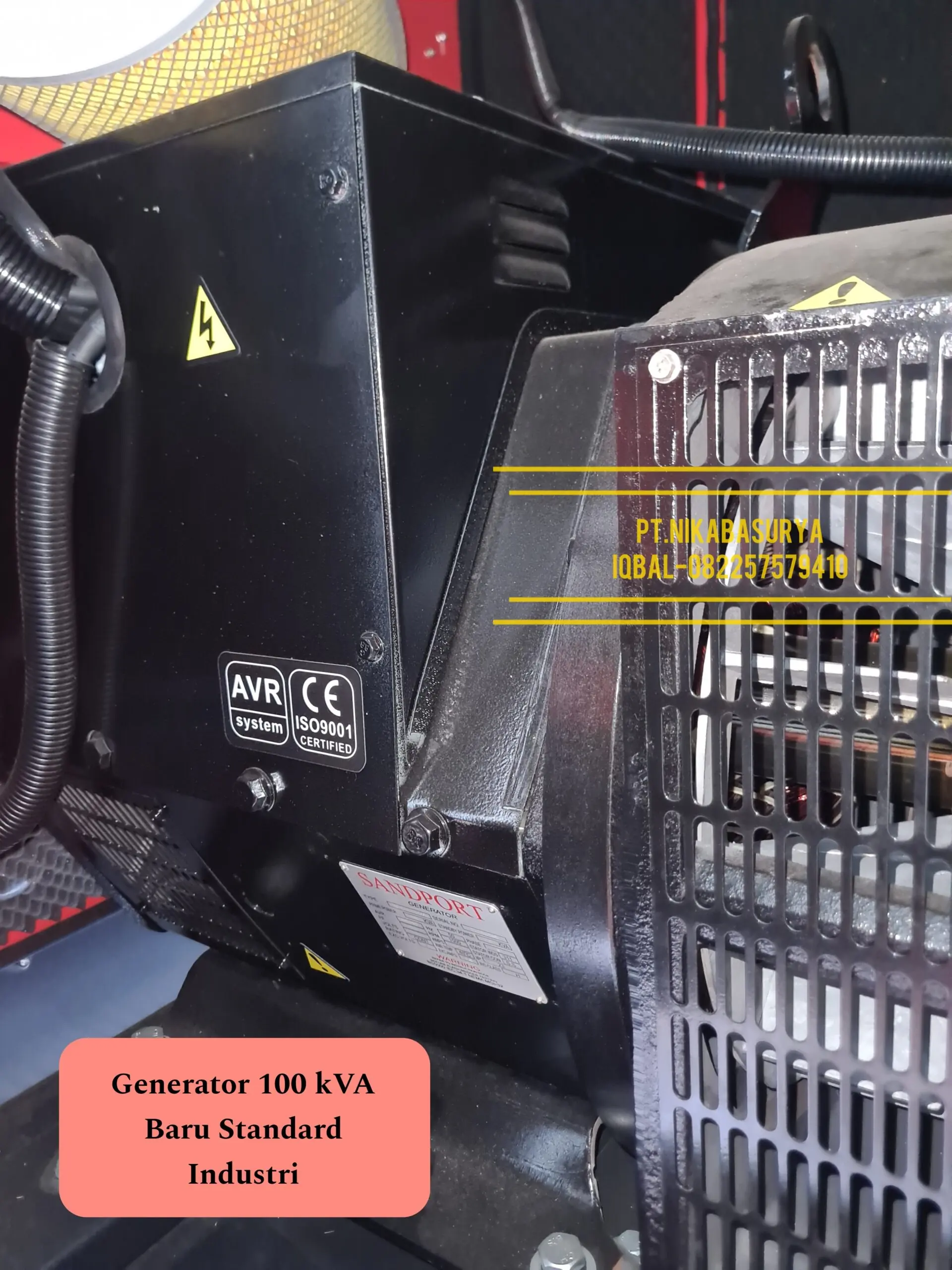 Genset 100 kVA Isuzu model Silent Baru