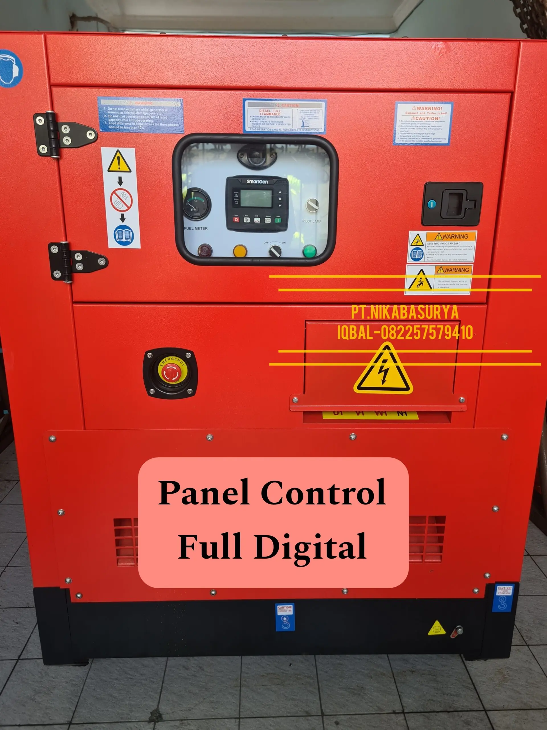 Genset 100 kVA Isuzu model Silent Baru