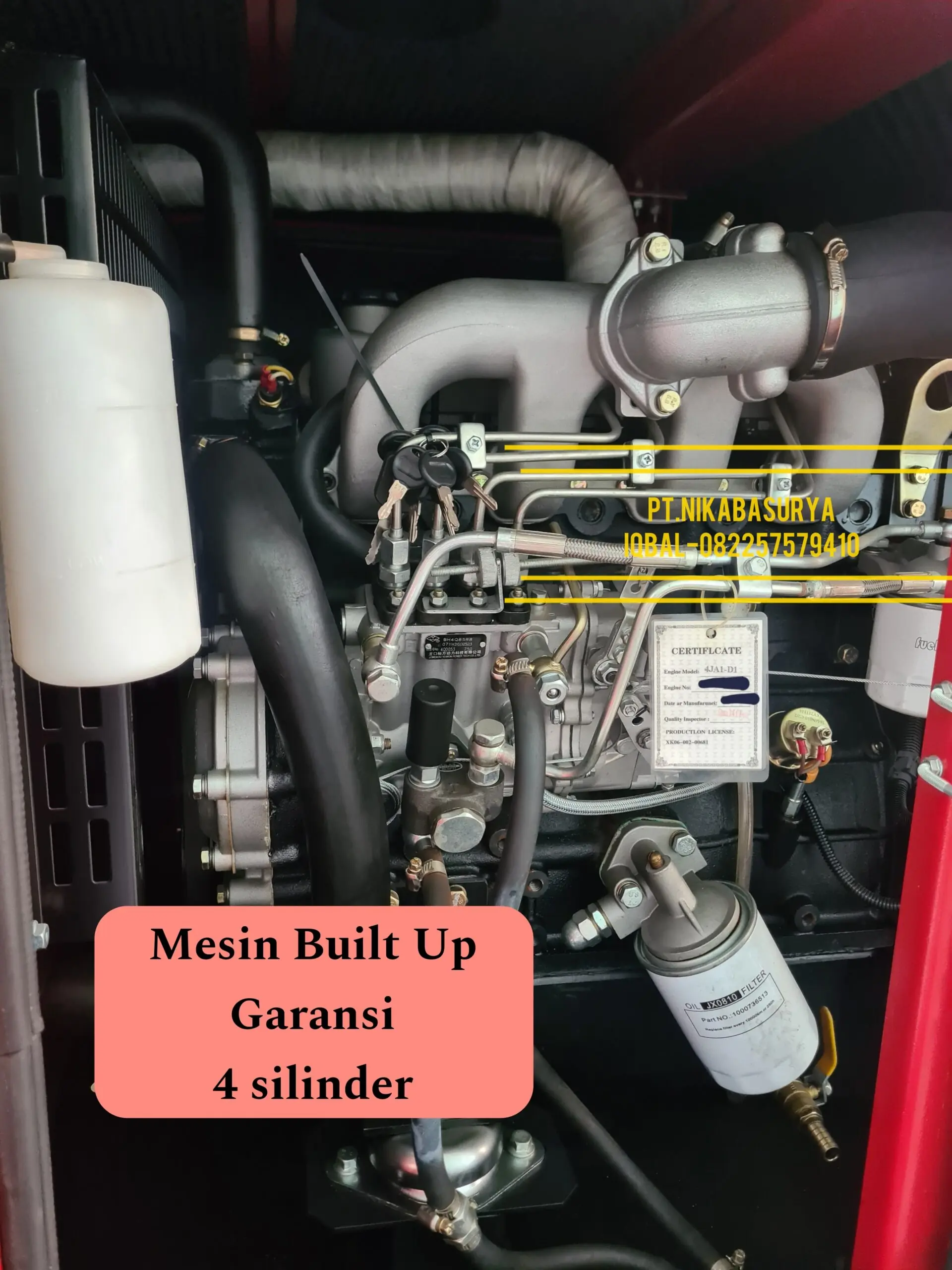 Genset 15 kVA model Isuzu Silent Baru Garansi
