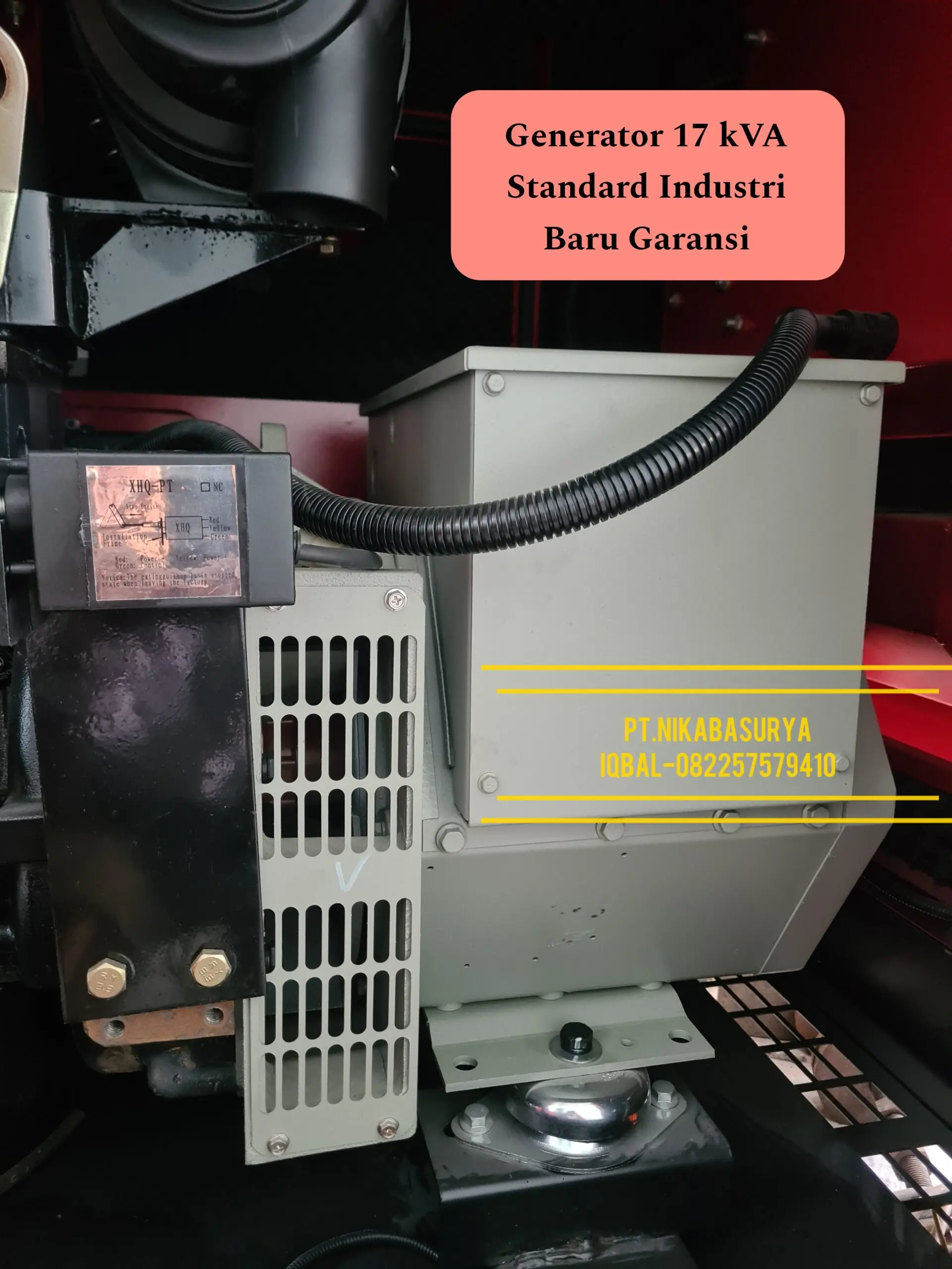 Genset 15 kVA model Isuzu Silent Baru Garansi