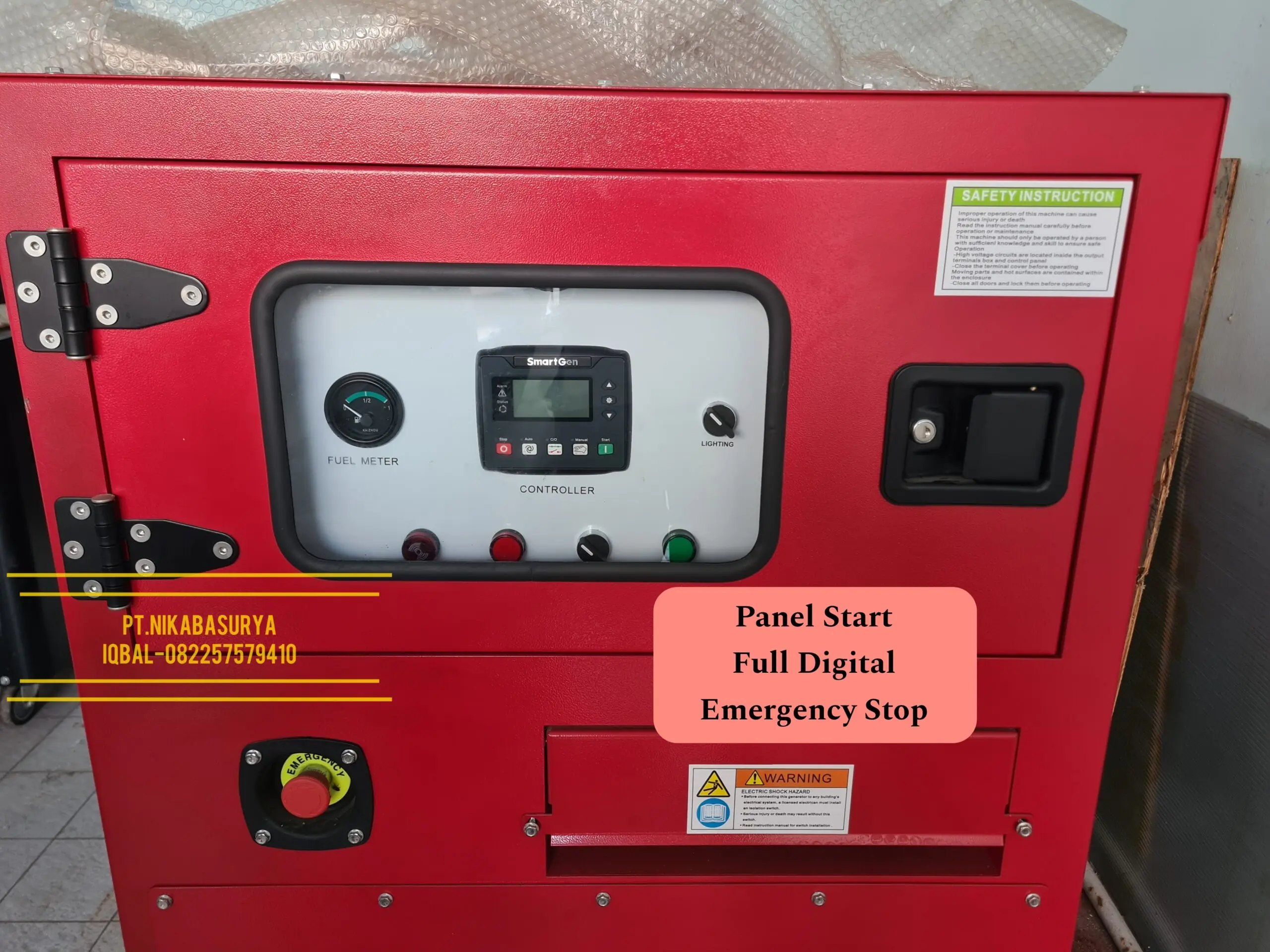 Genset 15 kVA model Isuzu Silent Baru Garansi
