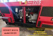 Genset 20 kVA model Isuzu Silent Baru