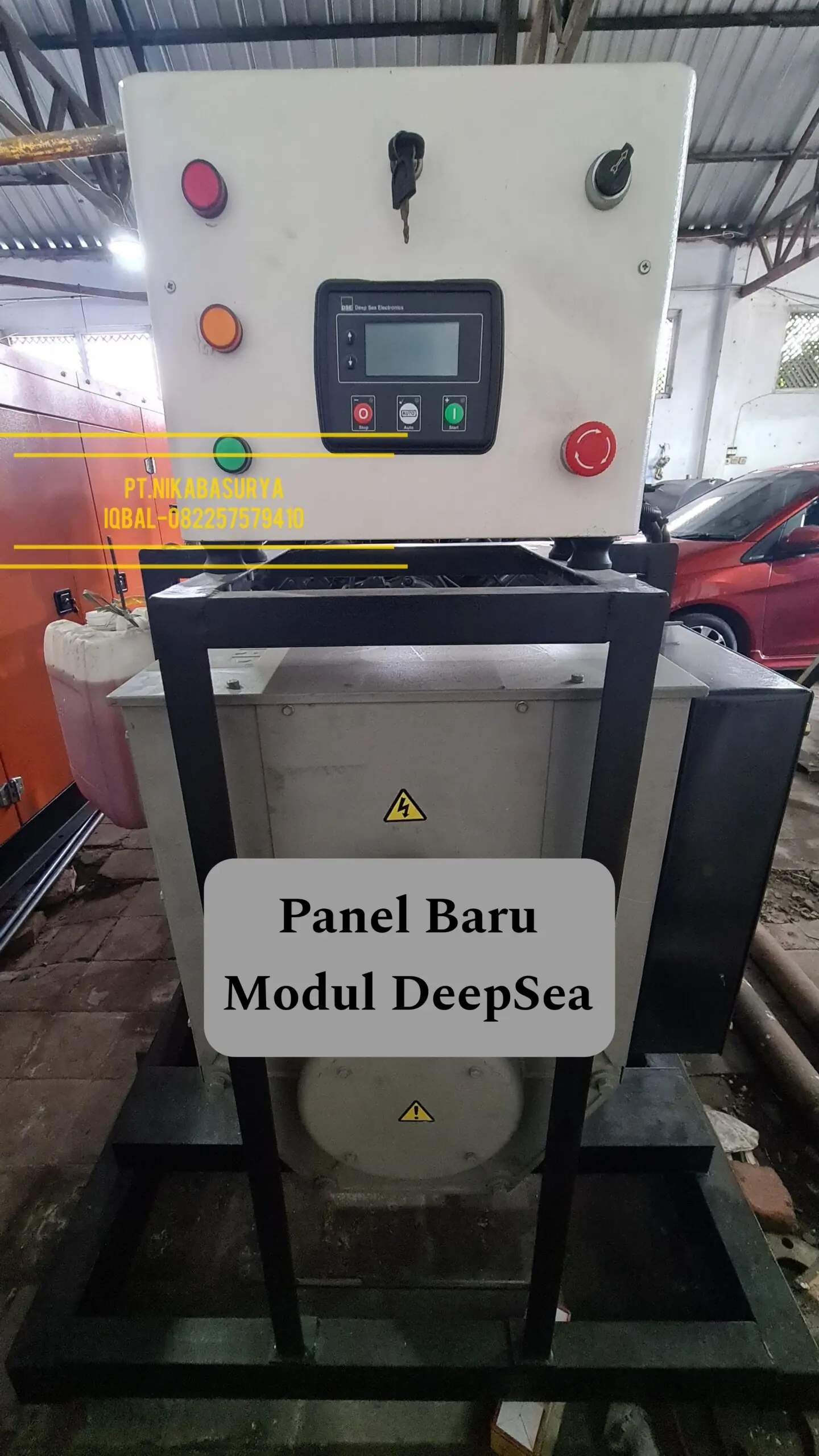 Genset 200 kVA Mitsubishi Rekondisi Open Bergaransi