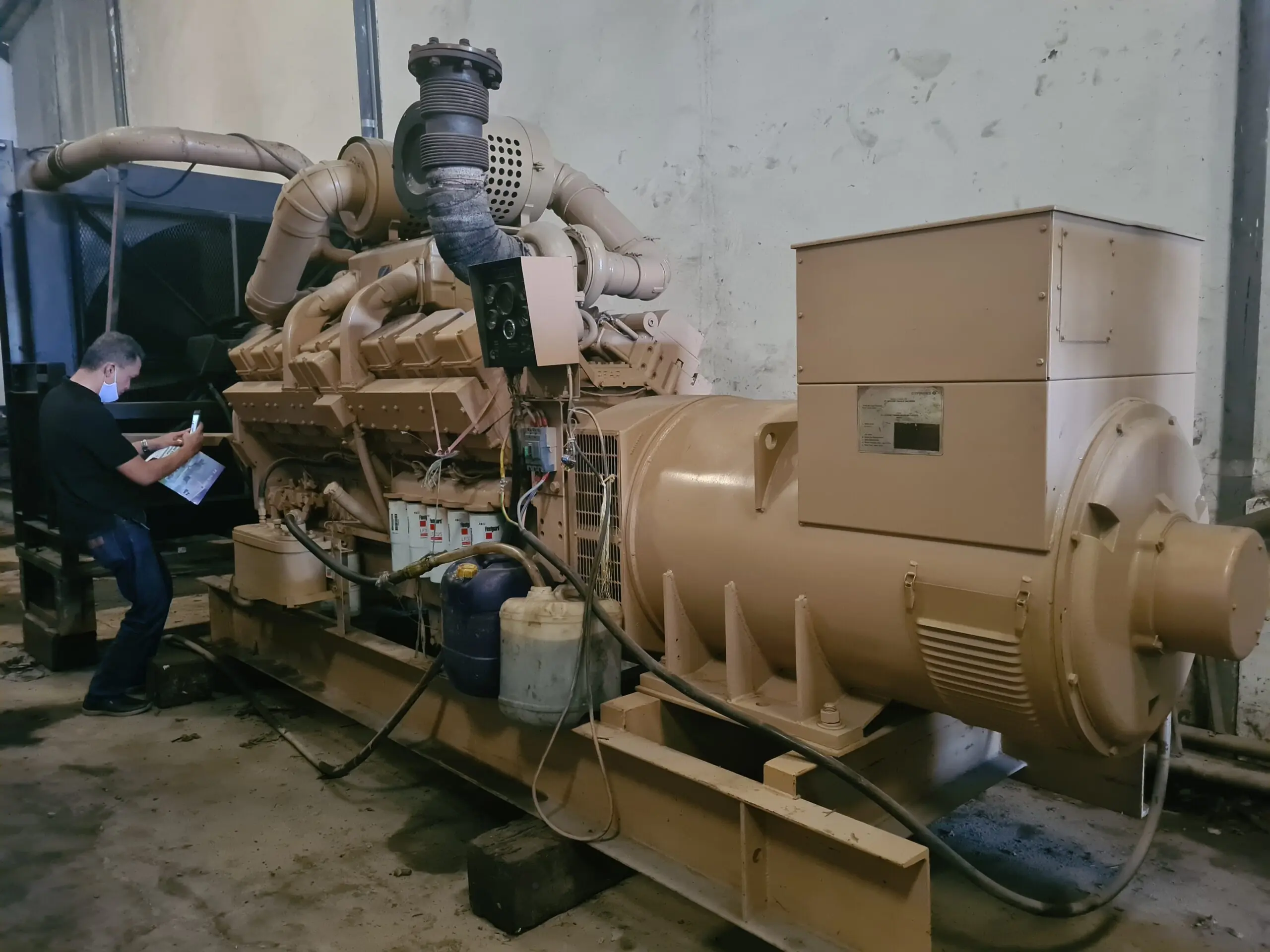 Genset 1000 kVA Cummins Stamford Second Original