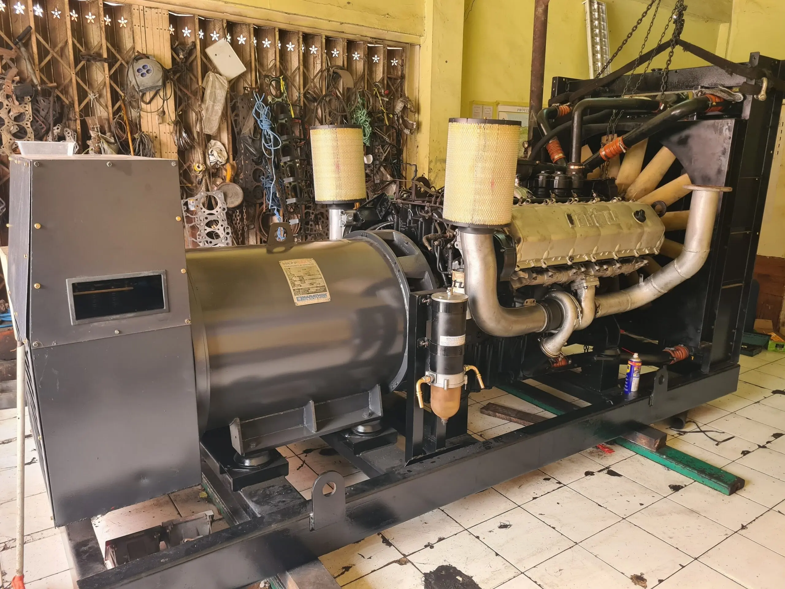 Genset 650 kVA MTU Original Bahan Second