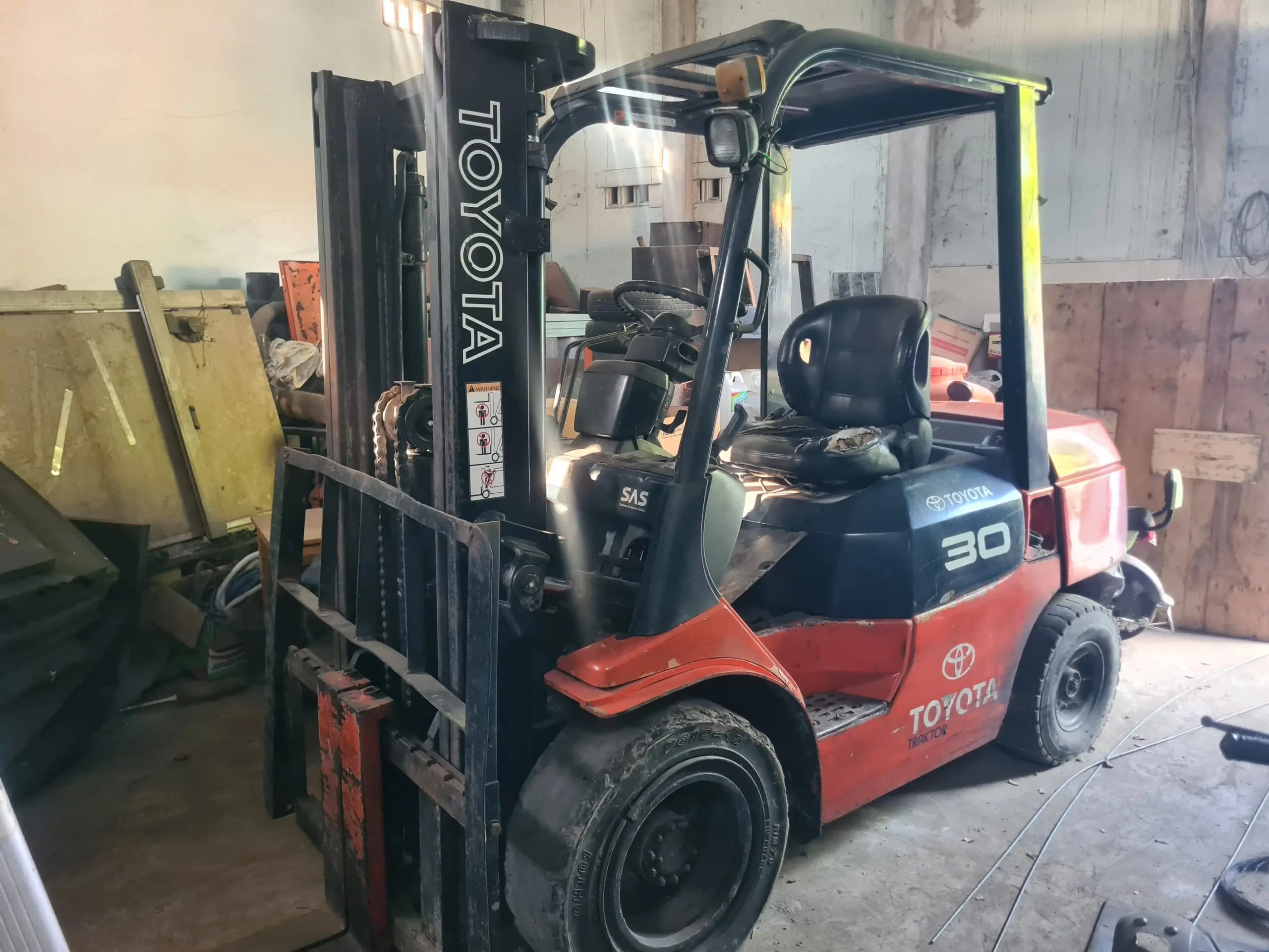 Forklift 3 Ton Toyota Original Japan Second