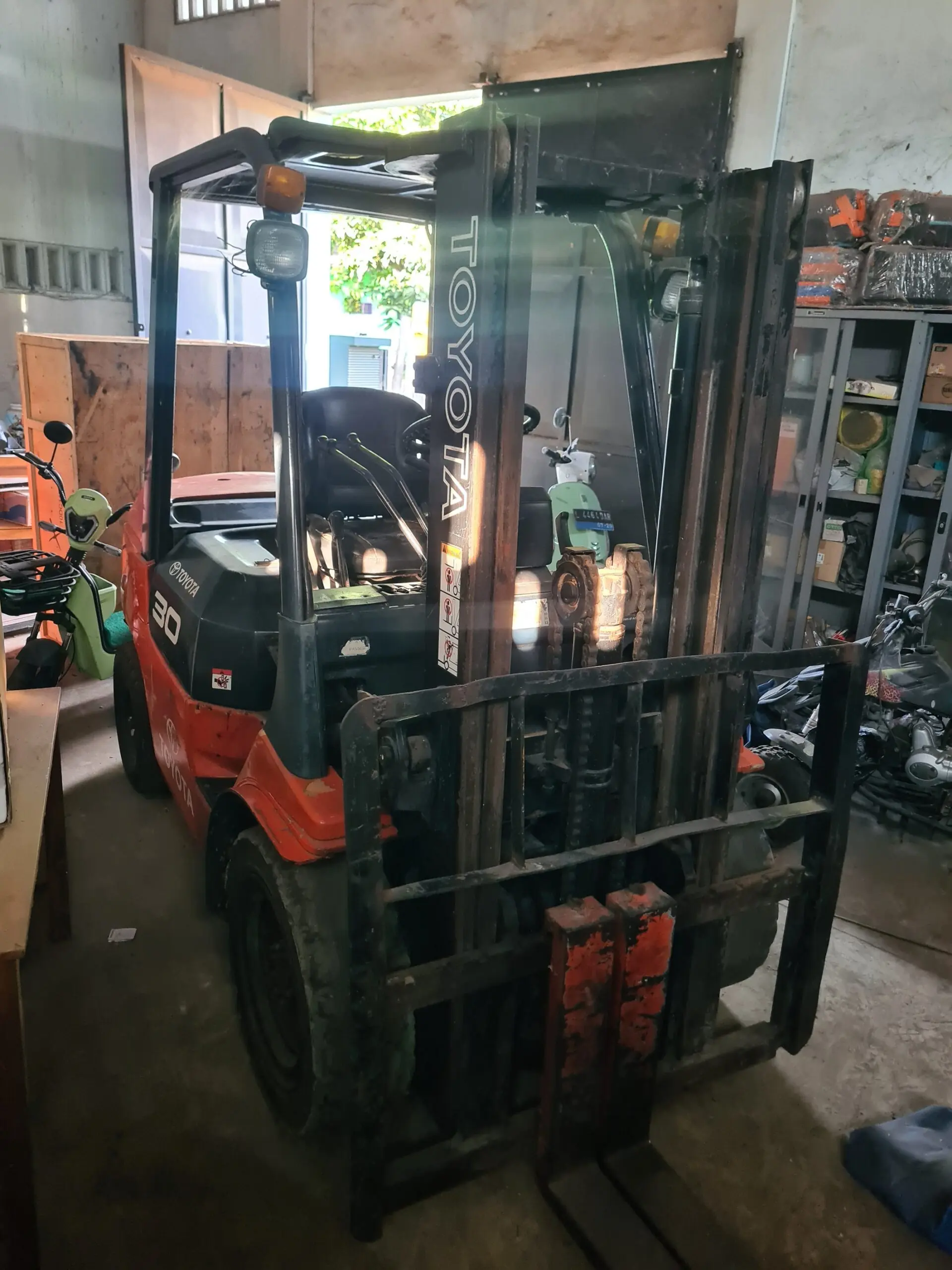 Forklift 3 Ton Toyota Original Japan Second
