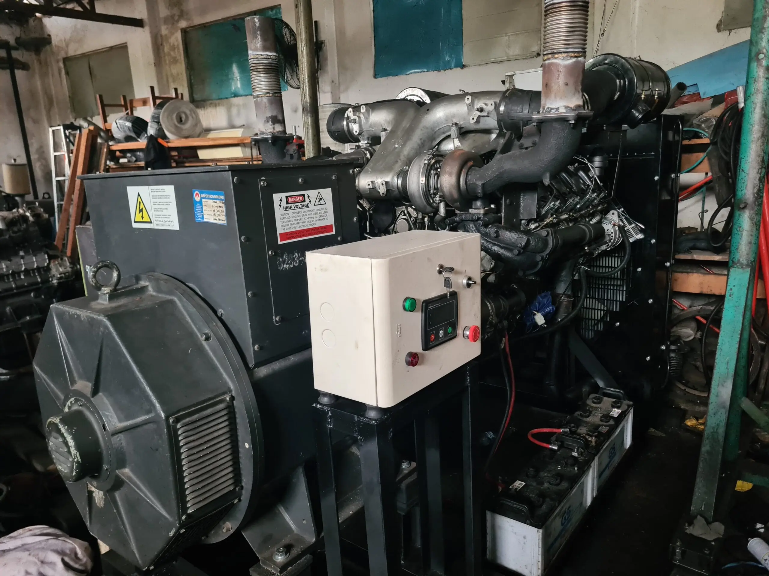 Genset 250 kVA Mitsubishi Stamford Rekondisi