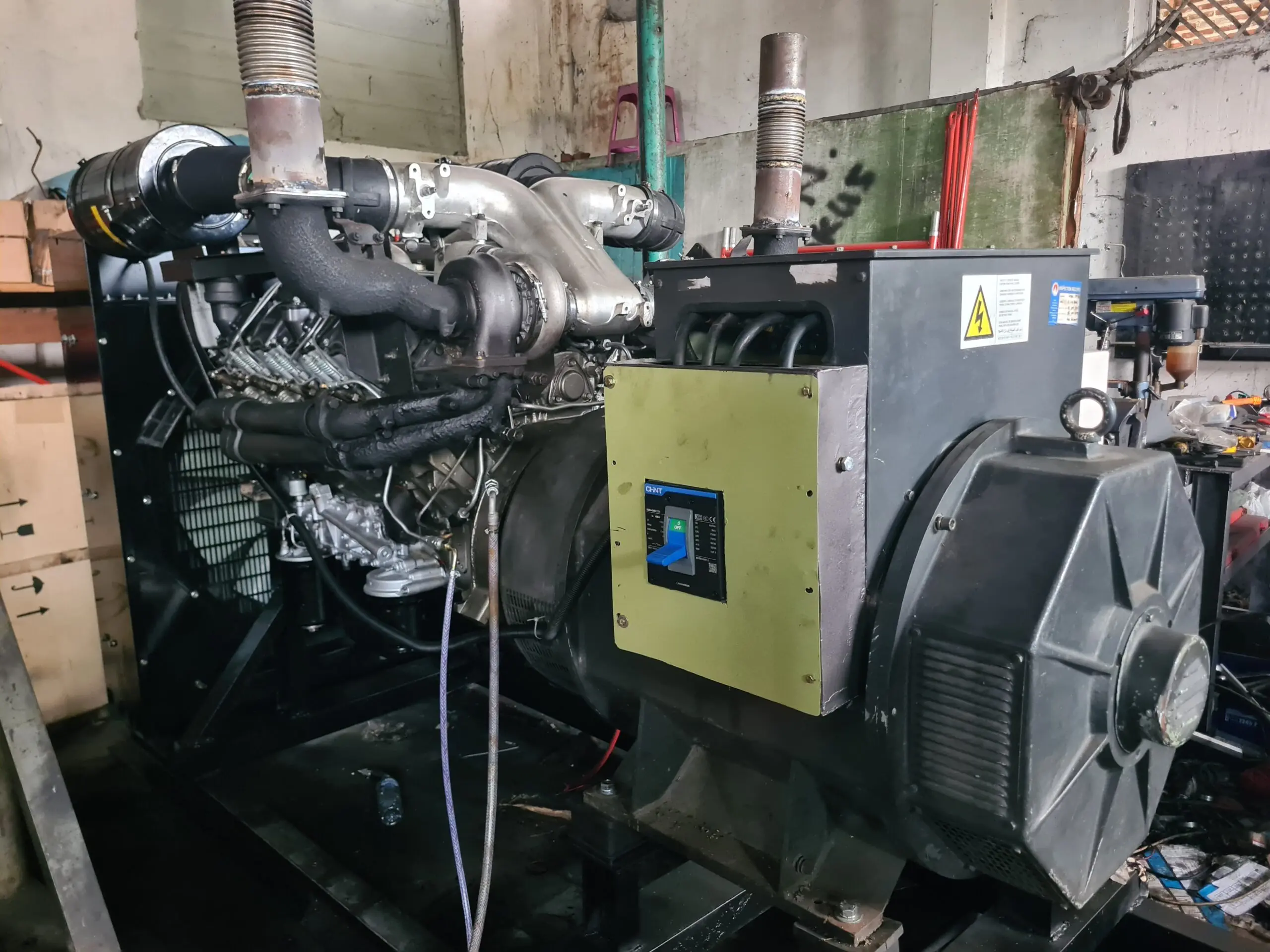 Genset 250 kVA Mitsubishi Stamford Rekondisi