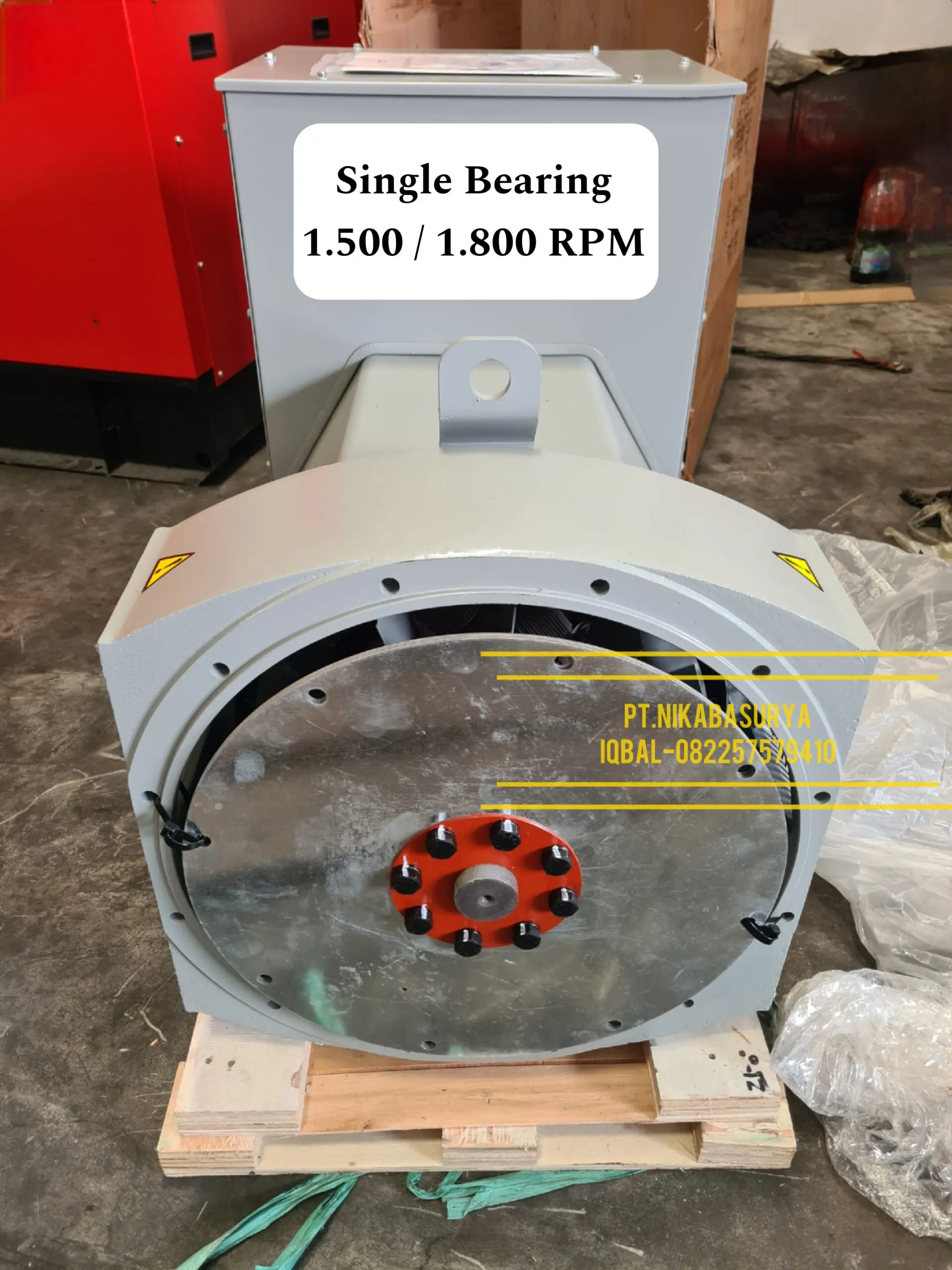 Generator 250 kVA Baru Single Bearing