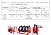 New Mesin Las Pipa Hdpe 315 MM SHD Type Hydraulic