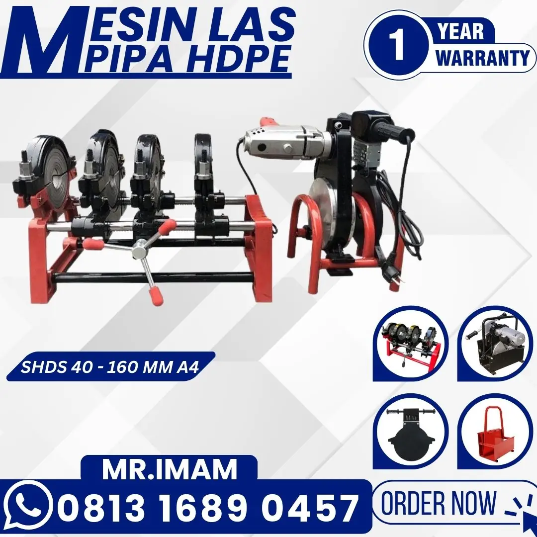 Jual Mesin Hdpe Murah | Mesin Penyambung Pipa Hdpe