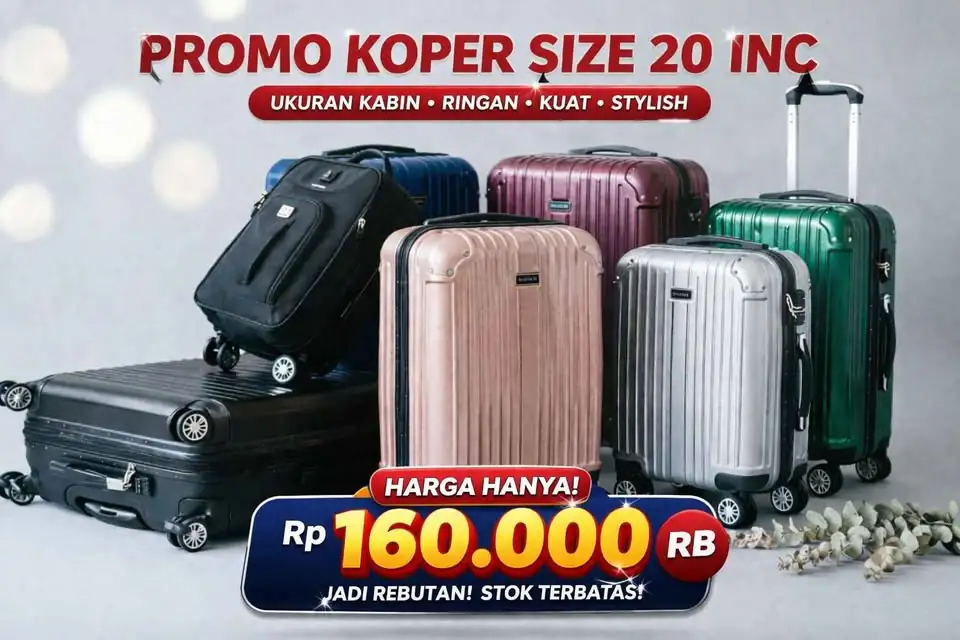 Koper mall harga rumahan segera diorder stock terbatas