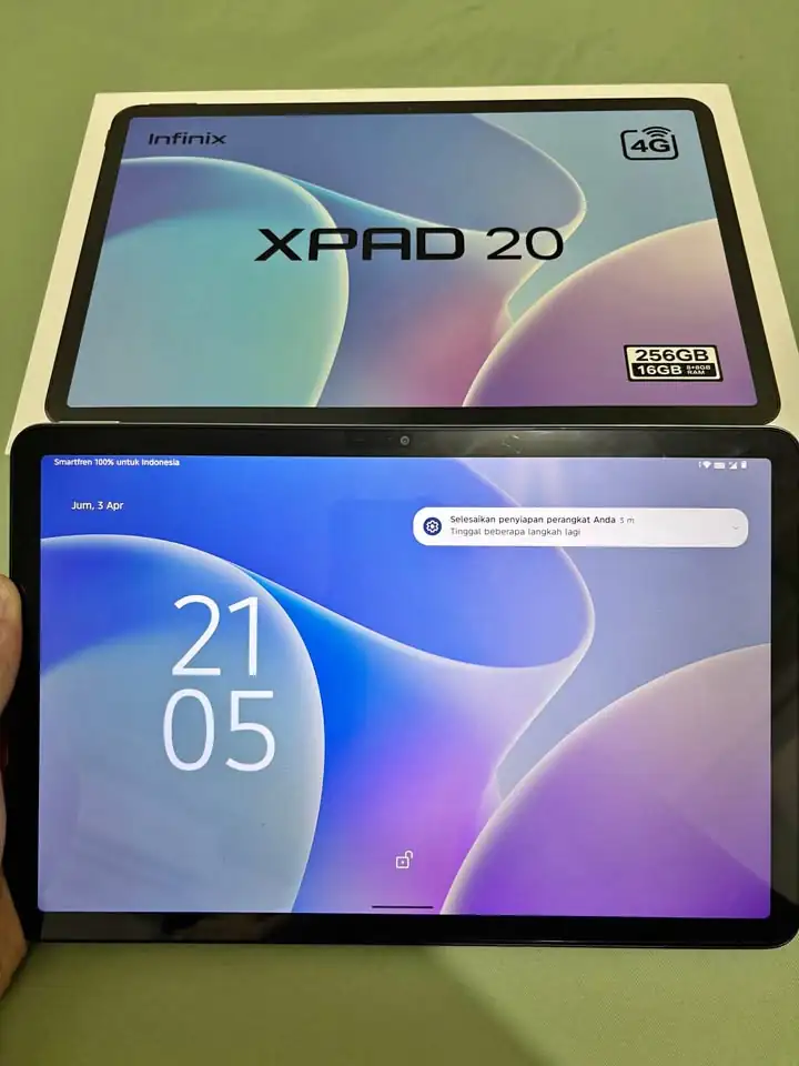 Dijual Tablet Infinix Xpad 20 16/256GB mulus & fullset . Garansi ON