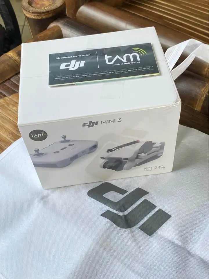 Drone Dji Mini 3 Baru segel garansi TAM