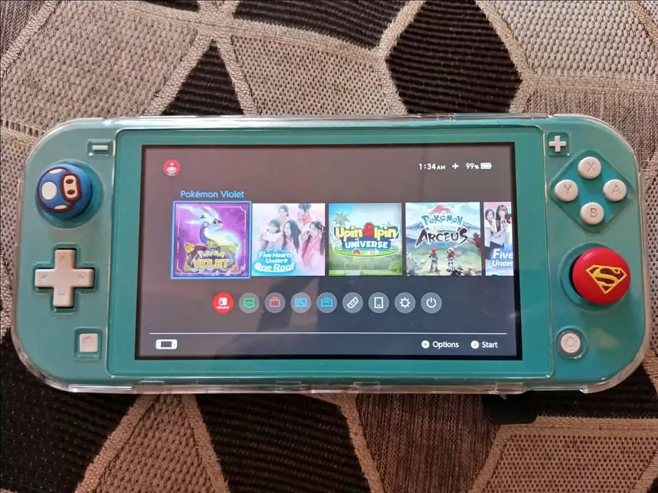 Nintendo switch lite dual boot 256GB