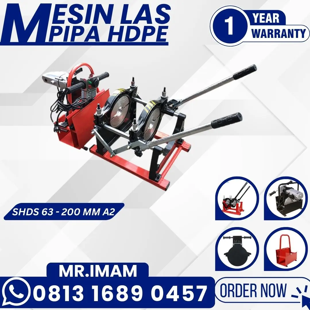 Mesin Las Pipa Hdpe / Welding Machine SHDS Manual