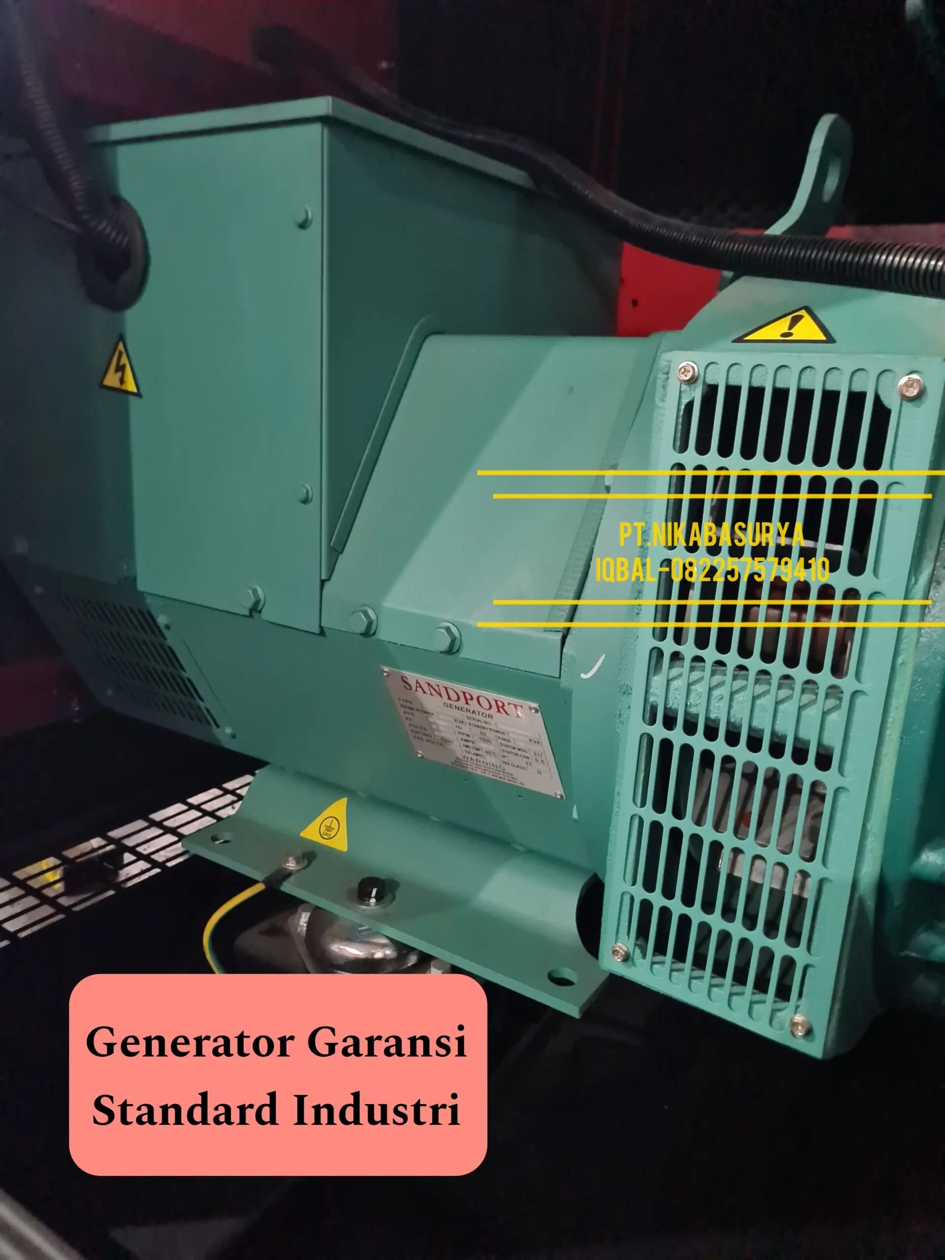 Genset 80 kVA Silent Baru Kofo Garansi