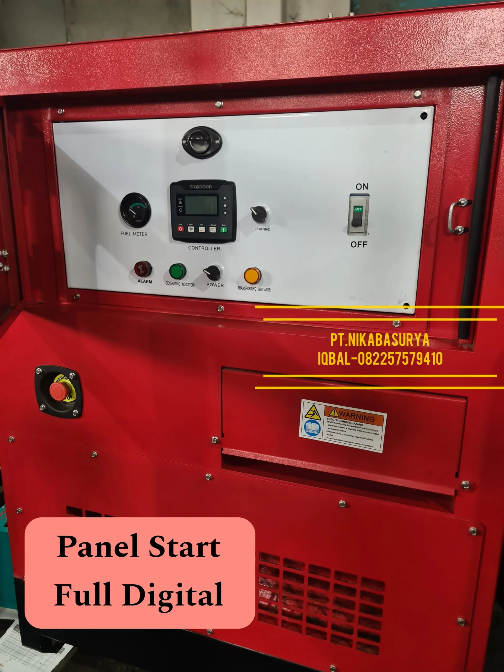 Genset 80 kVA Silent Baru Kofo Garansi