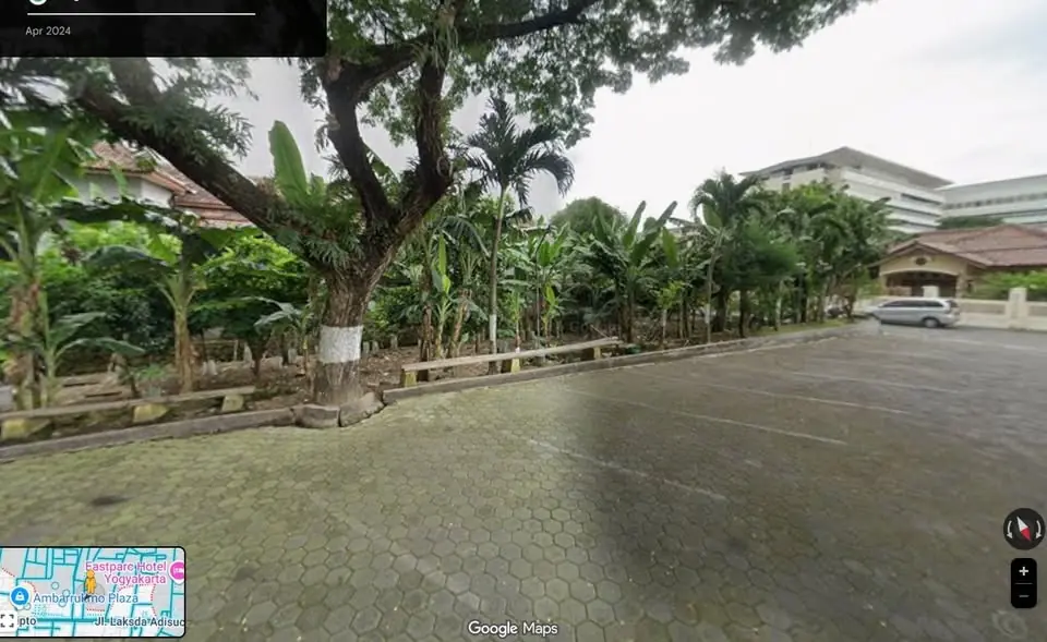 Lahan strategis luas 625 m²