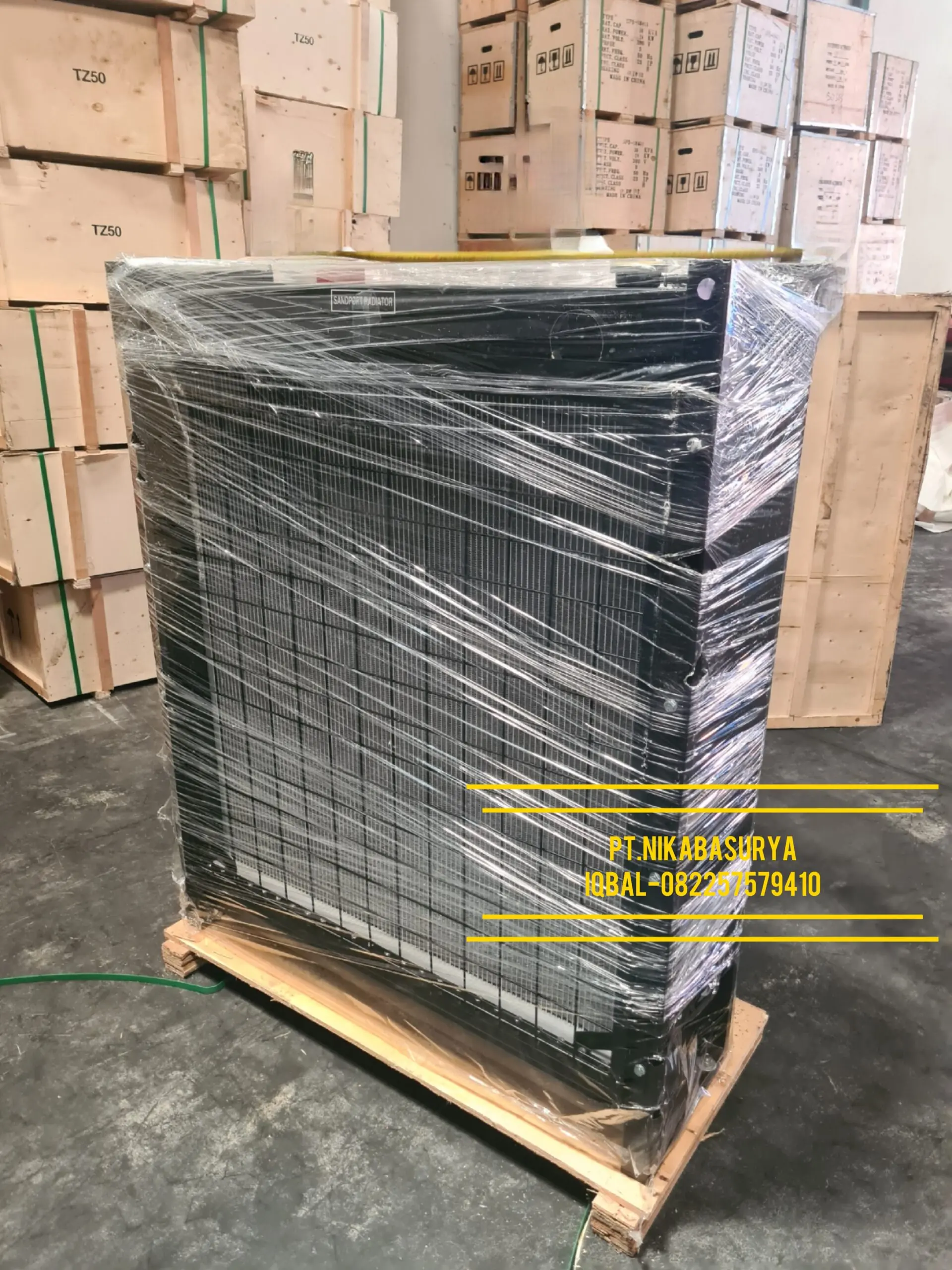 Radiator Mesin Genset Cummins