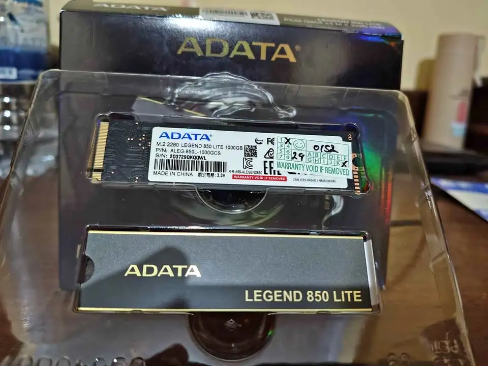 SSD M.2 Nvme 1TB by Adata tipe Legend 850 Lite, pcie 4×4