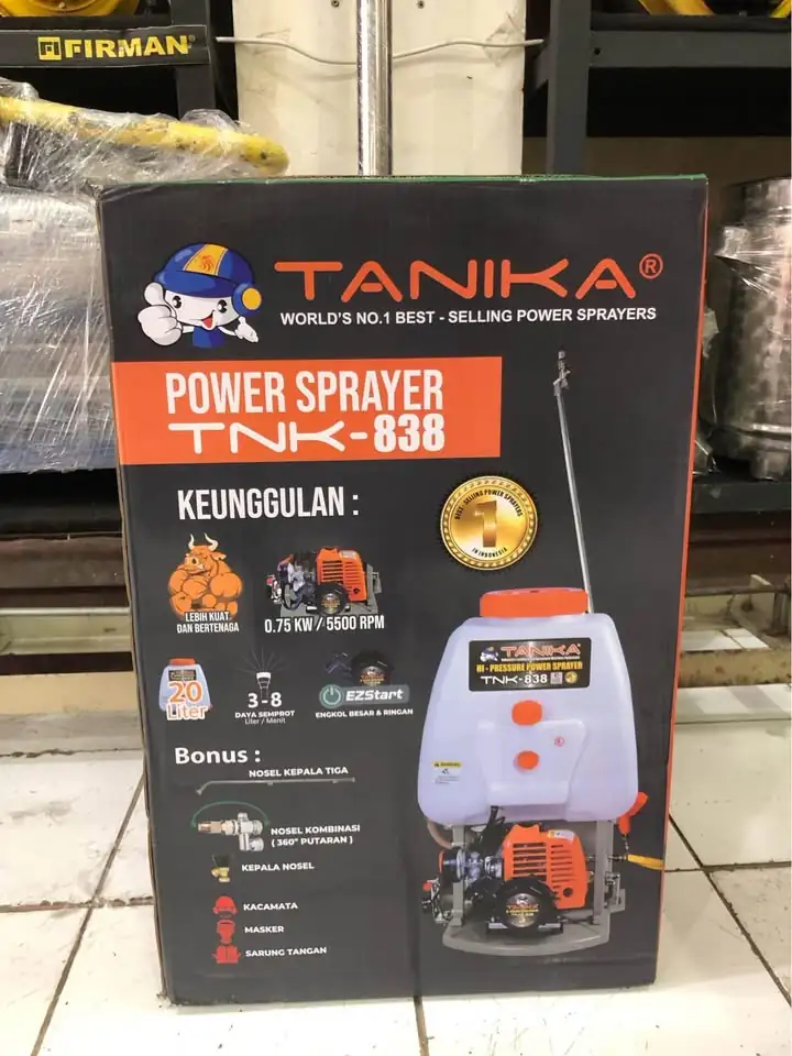Mesin sprayer hama 2 tak tanika 838 20 liter