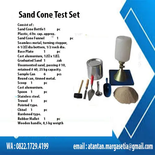DCP Test Set – Jual Alat Uji Sand Cone dan SLump Test