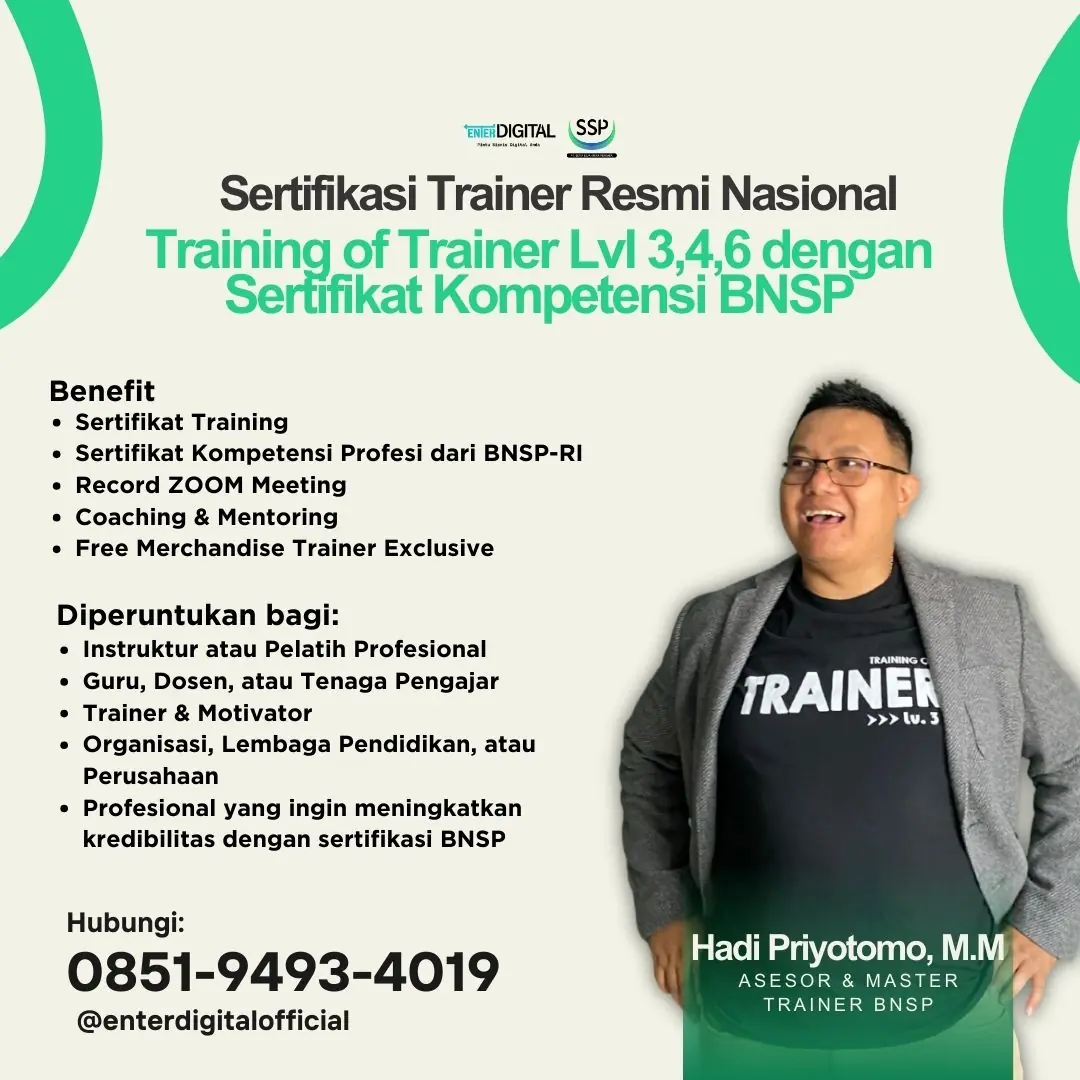 TERBAIK! Biaya Sertifikasi TOT Tarakan